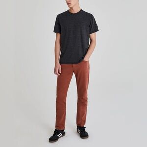 NWOT - AG Men's Everett Slim Straight Leg Pants in Worn Copper
